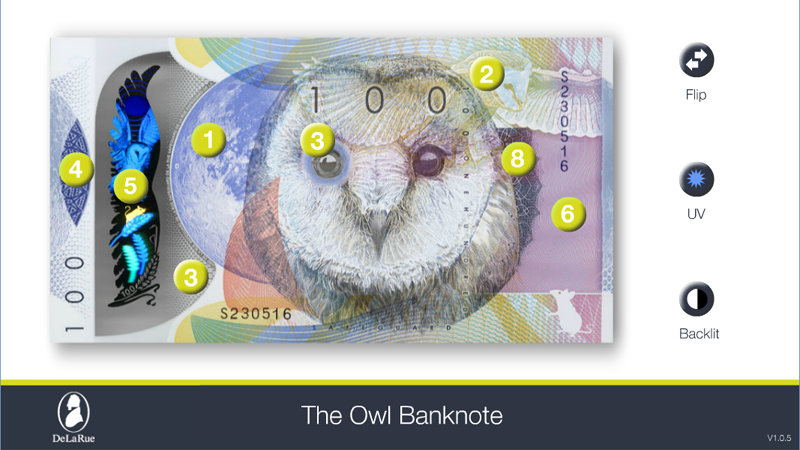 Barn Owl Explore a Banknote Screenshot 1 