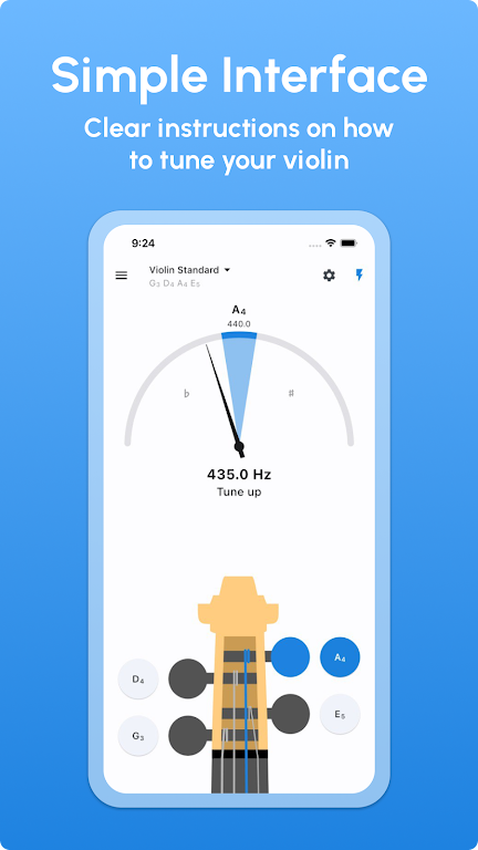 Violin Tuner - LikeTones Screenshot 2 
