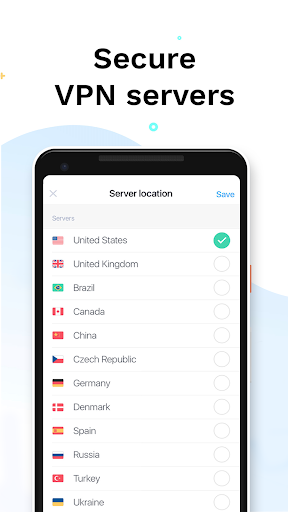 Turbo Jet - Free Secure VPN Proxy & Privacy Screenshot 3 