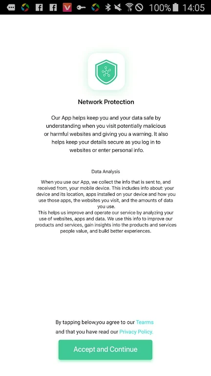 Privacy Security - VPN Data Encryption Screenshot 3