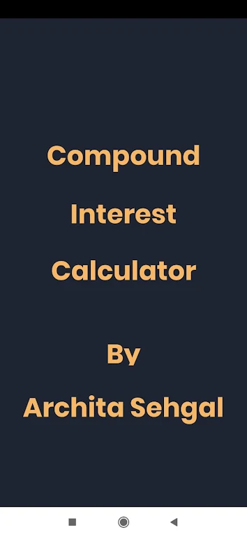 Compound Interest Calculator With Annual Addition Screenshot 1 