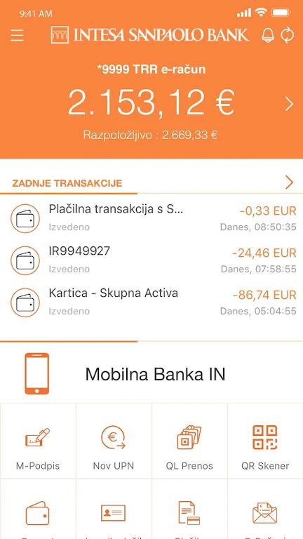 Banka IN Screenshot 1