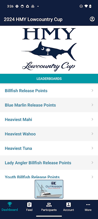 HMY Lowcountry Cup Screenshot 1