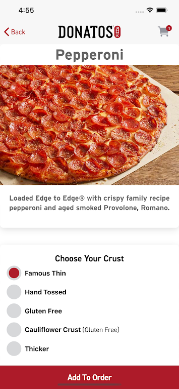 Donatos Pizza Screenshot 3