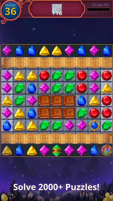 Jewels Magic: Mystery Match3 Screenshot 1 