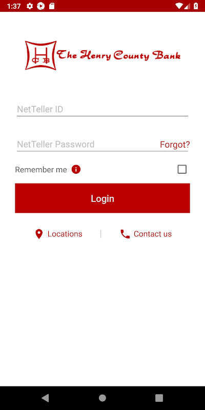 The Henry County Bank Mobile Screenshot 4 
