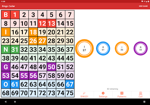 Bingo Caller for Chromecast Screenshot 1