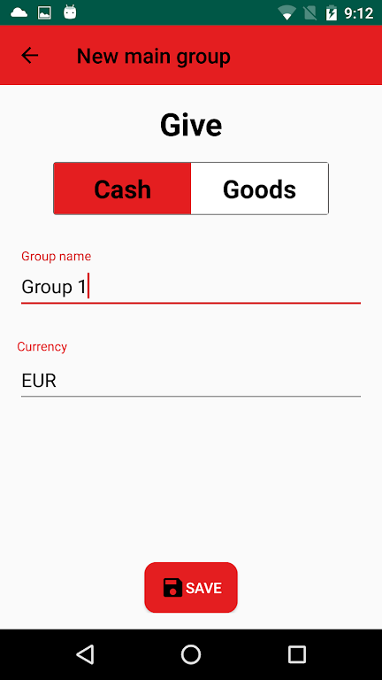 GiveTake - Tracker for your debts and costs Screenshot 3