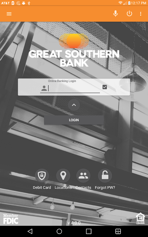 Great Southern Mobile Banking Screenshot 1