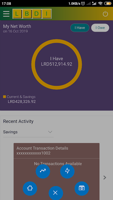 LBDI Mobile Banking Screenshot 2 