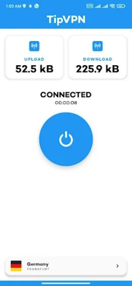 TipVPN: Fast VPN Screenshot 1