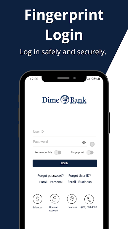 Dime Bank Mobile Banking Screenshot 3