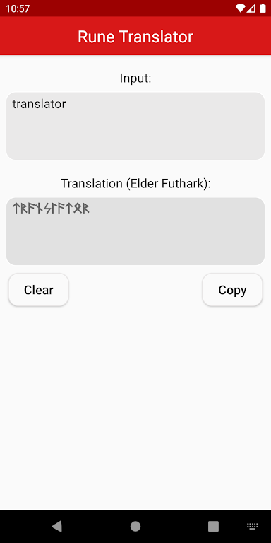 Rune Translator - Write Runic Screenshot 2 