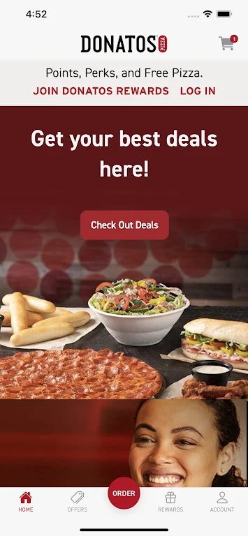 Donatos Pizza Screenshot 1 