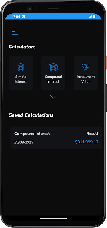 Compound Interest - Icalc Screenshot 2