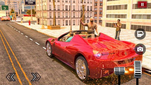 Crime Cars Mafia Street Driver War: Gangster Games Screenshot 2