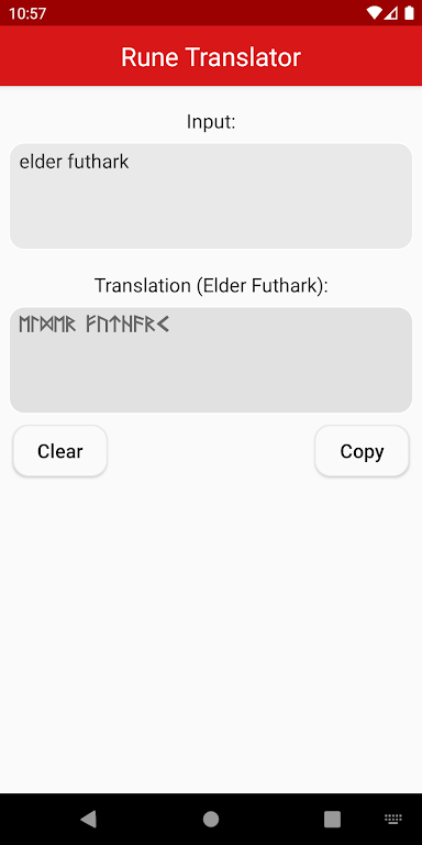 Rune Translator - Write Runic Screenshot 3