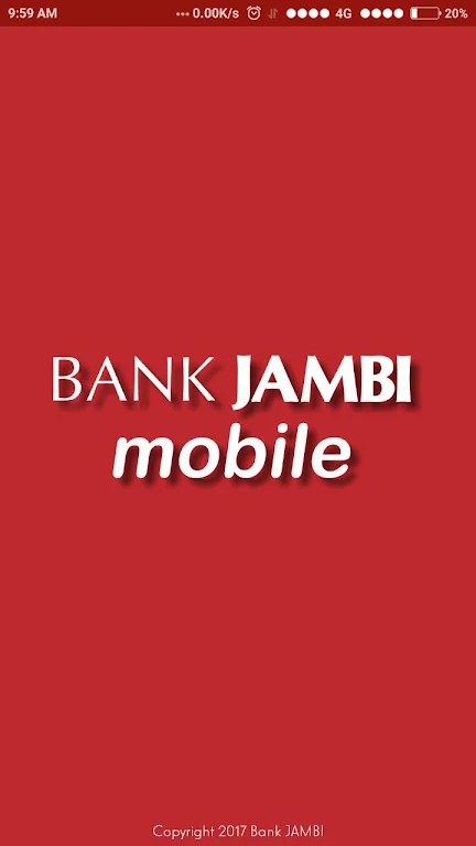 Bank Jambi Mobile Screenshot 1