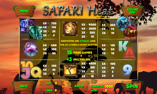 Safari Heat Slot Screenshot 3 