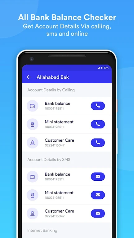 Bank Balance Check & Statement Screenshot 3 