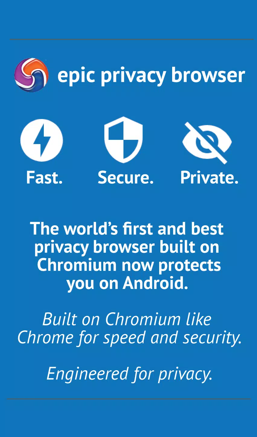 Epic Privacy Browser with AdBlock, Vault, Free VPN Screenshot 3