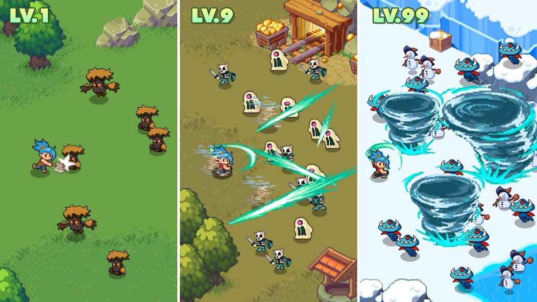 Guardian War: Pixel Rumble RPG Mod Screenshot 3 