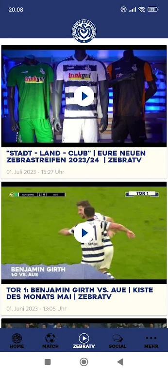 MSV Duisburg Screenshot 3 