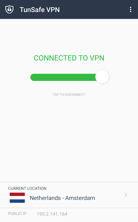 TunSafe VPN Screenshot 1 