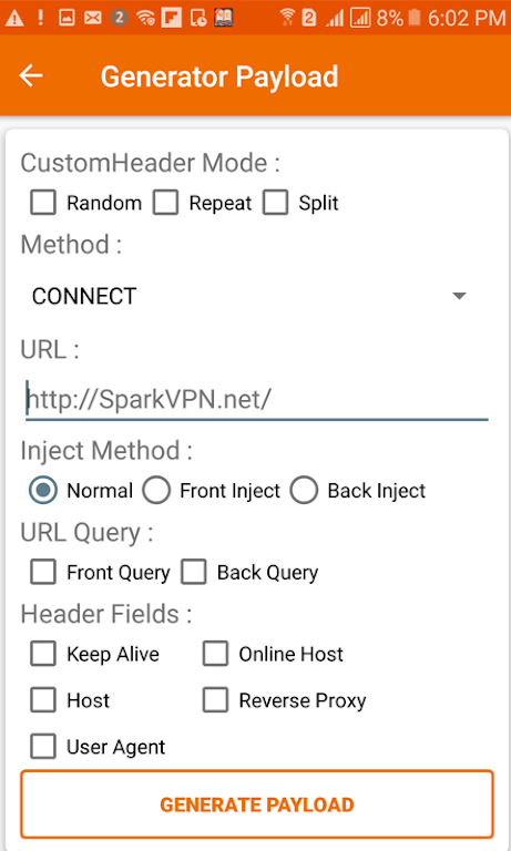 Spark VPN mod Screenshot 1 