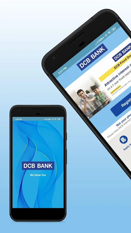 DCB Bank Mobile Banking Screenshot 1 