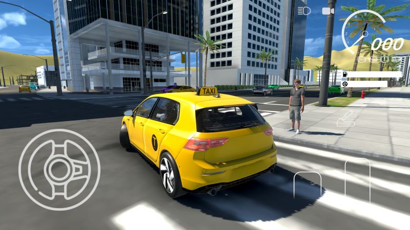 Taxi Driver: City Driving SIM Screenshot 1 