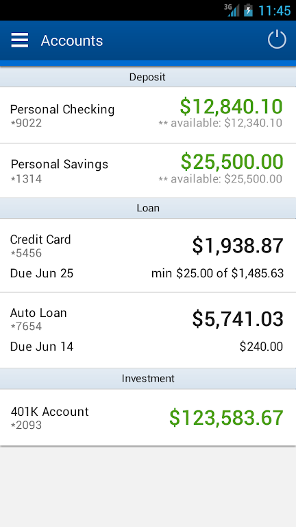 Fulton Bank Mobile Screenshot 1 