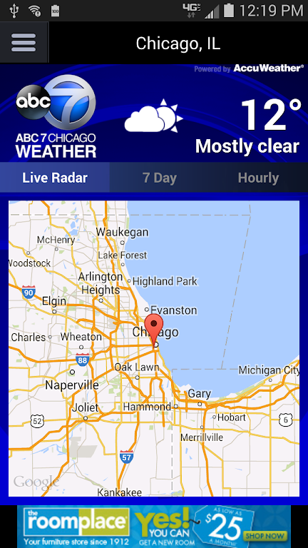 ABC7 Chicago Weather Screenshot 2