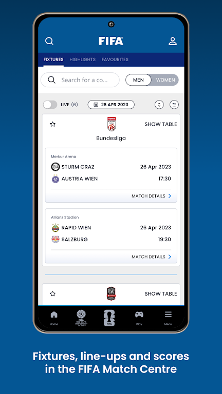 FIFA Official App Screenshot 3