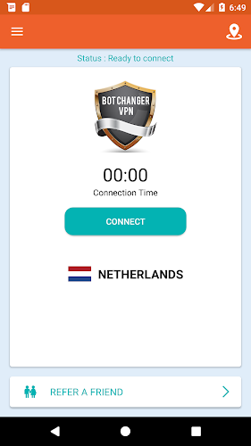 Bot Changer VPN - Free VPN Proxy & Wi-Fi Security Screenshot 2