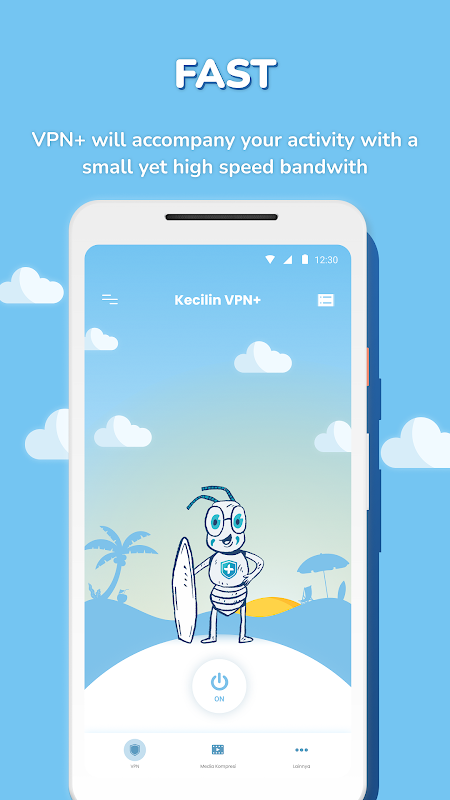 Kecilin VPN+ Data Saver: Fastest & Most Secure! Screenshot 4