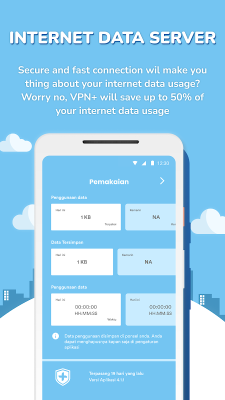 Kecilin VPN+ Data Saver: Fastest & Most Secure! Screenshot 1