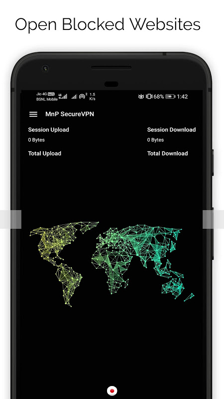 MnP SecureVPN: Free Unlimited VPN & Ultra Secure Screenshot 1 