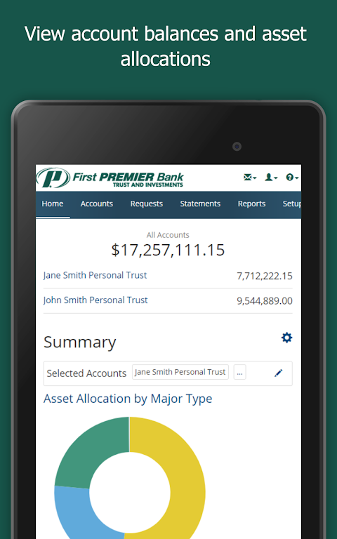 First PREMIER Bank Trust Screenshot 3 