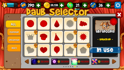 Bingo Abradoodle - Free Bingo Game Screenshot 1 