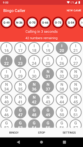 Bingo Caller Free Screenshot 3