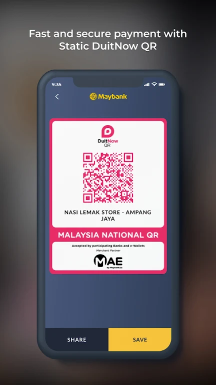 Maybank QRPayBiz Screenshot 1