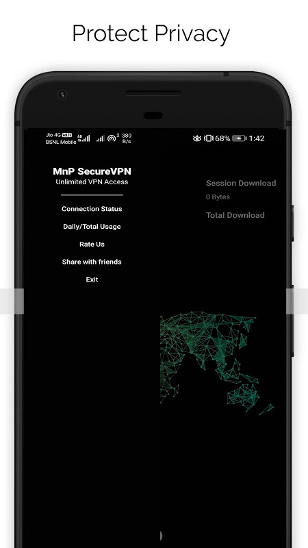 MnP SecureVPN: Free Unlimited VPN & Ultra Secure Screenshot 3 