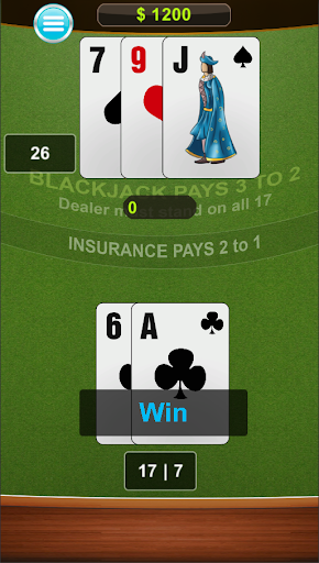 BlackJack 21 Free Card Offline Screenshot 3