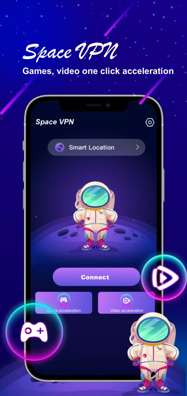 Space VPN - Fast Proxy Screenshot 3