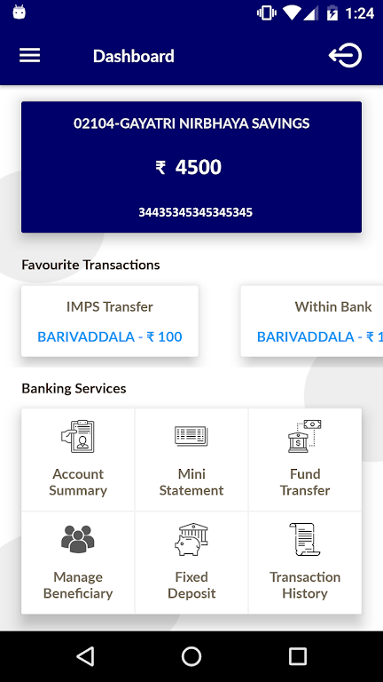 GAYATRI MOBILE BANKING Screenshot 4