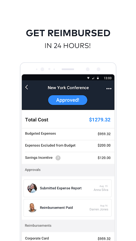 TravelBank - Travel & Expenses Screenshot 4 