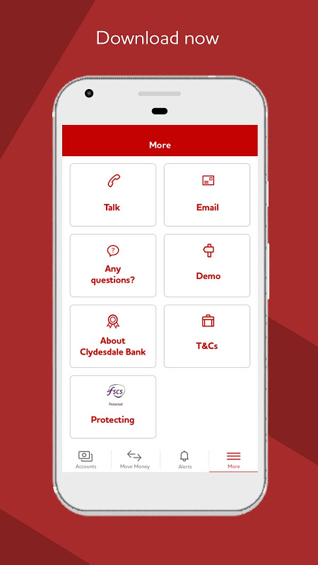 Clydesdale Bank Mobile Banking Screenshot 4