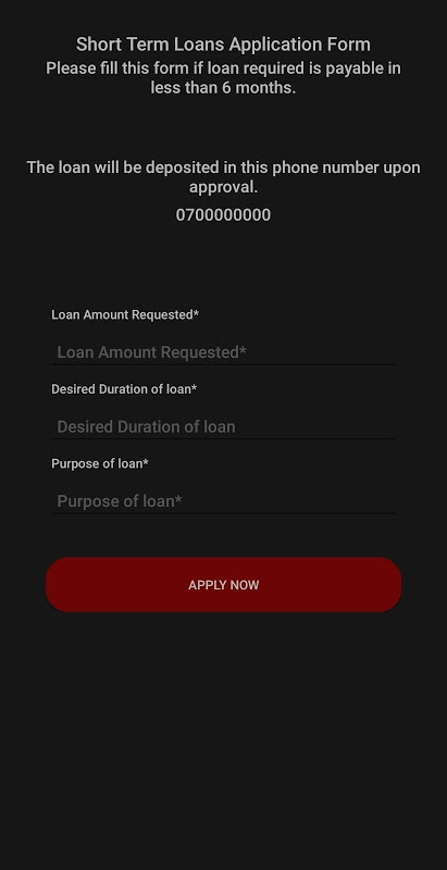 Quick Loans Screenshot 1 