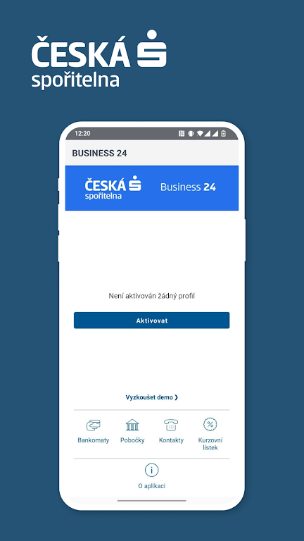 BUSINESS 24 Mobilní banka Screenshot 1